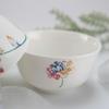 Traditional Chinese Flower Charm Ceramic Dinnerware Set
