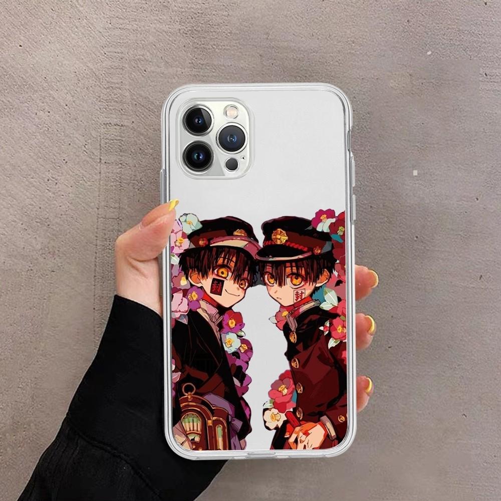 Hanako Kun Yashiro Anime Phone Case For iPhone 15 13 14 Pro Max XS XR 12 11 Pro 13 Mini 6 7 8 Plus Soft Clear Back Cover