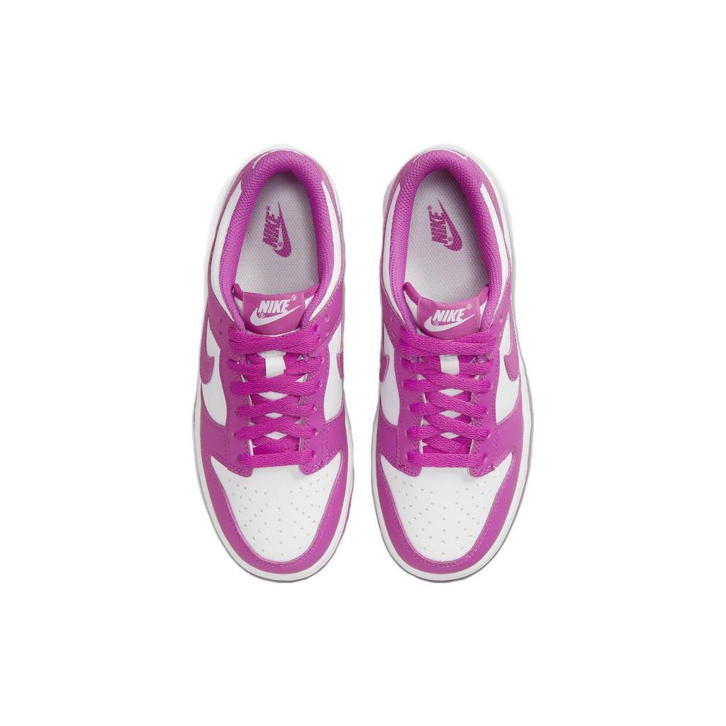 Nike Dunk Low GS Active Fuchsia Kids Sneakers Pink White FJ0704-100