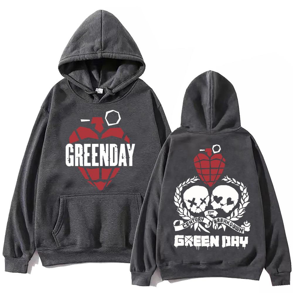 Green Day World Tour Hoodie Men Women Sweatshirt Print Unisex Streetwear Style Autumn Winter Fashion Tops Clothes