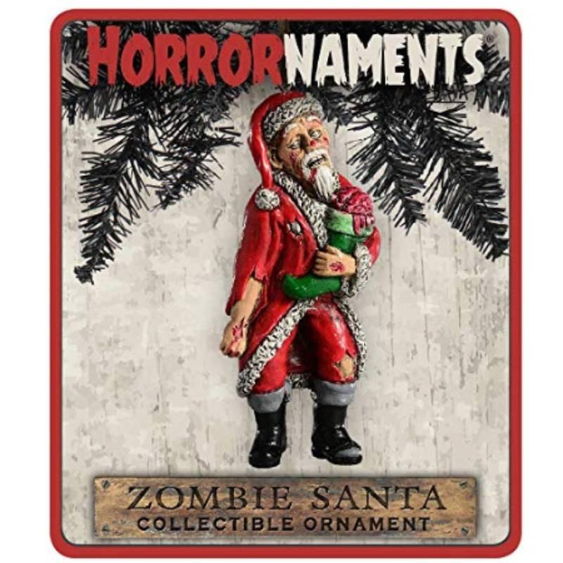Acrylic Horror Flat Santa Claus Decoration For Halloween Christmas Party Prop