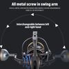 Volledig Metalen Spinmolen 66.1Lbs Weerstand Magnetische Rem 5.2:1 Versnellingsverhouding Soepele Lange Werp Vismolen Verwisselbaar voor Zoutwater Zoetwater