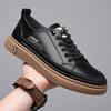 2025 Summer and Autumn Men's Shoes Student Thick soled Board Shoes Men's Summer Thin Edition Korean Large Men's Shoes
