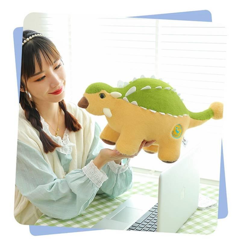 New Adorable Dinosaur Plush Toy For Boys Birthday Gift Soft Stuffed Animal Pillow