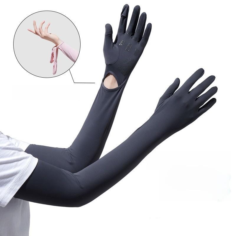 Summer Womens Breathable Uv Protection Gloves With Touch Screen For Outdoor Cycling And Sports