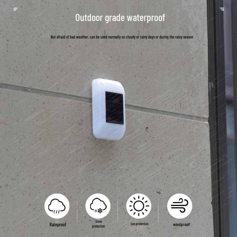 Waterproof Solar Wall Lamp for Outdoor Courtyard and Villa Gardens