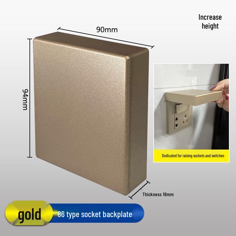Ultra-thin Child Protection Socket Cover - Splash Proof and Protective Plate