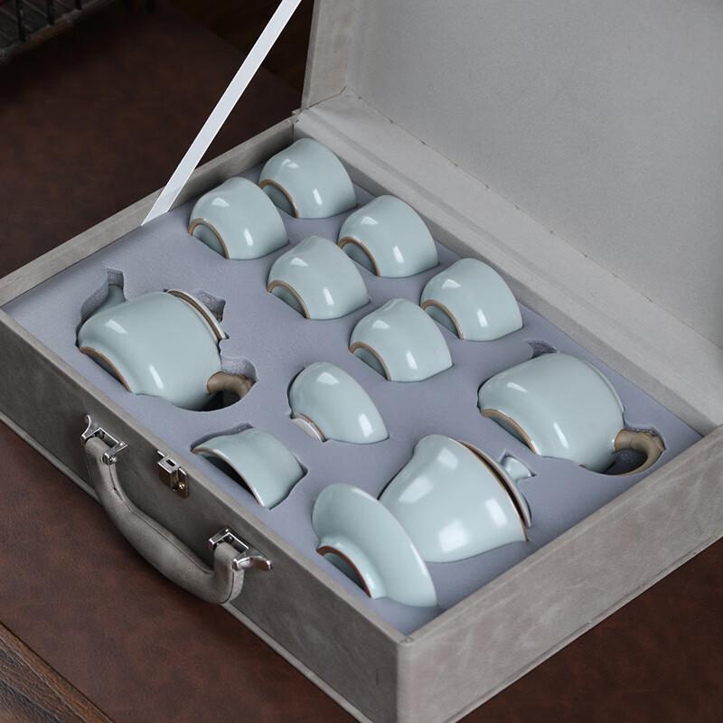 Ruyao Ceramic Dragon Horse Spirit Kung Fu Tea Set