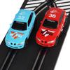 Analog Slot Car Racing R8 Polizei 1 43 Set Elektrisches Auto Geschenk Kinder Für Scalextric Compact Go Ninco Scx Autos Spielzeug