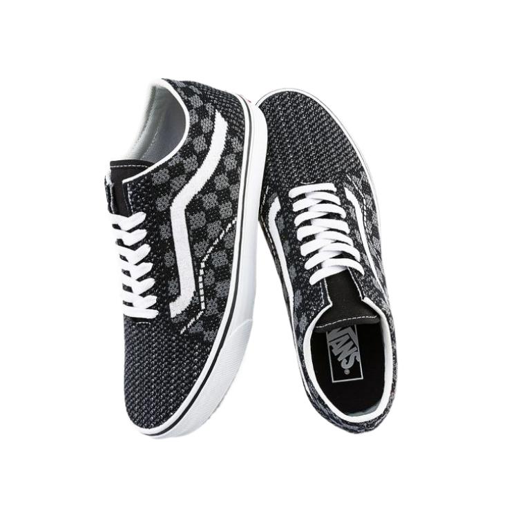 Vans Old Skool Mode Einfach Bequem Weich Low Top Canvas Schuhe Unisex Sneaker Schwarz Weiß VN000EBAQPT