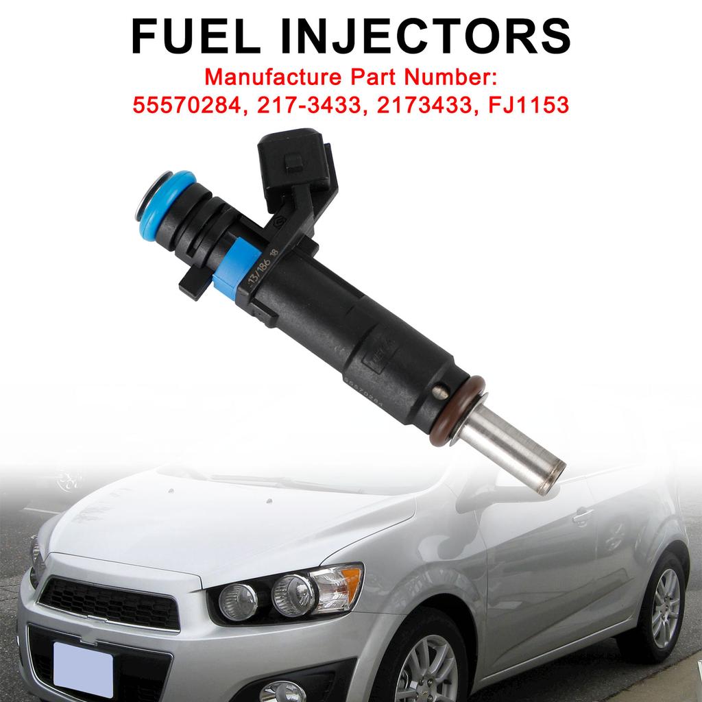 1 BUC Injectoare de Combustibil 55570284 Se Potrivesc Chevrolet Cruze Sonic 1.8L 2011-2015 217-3433