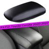 Black Fit For Toyota Corolla - Car Leather Armrest Cover Protect Console