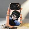 S-Shizuku H-Hunter M-Murasaki Phone Case For iPhone17,16,15,14,13,12,11,Pro,MAX Gray Matte Silicone Black Cover