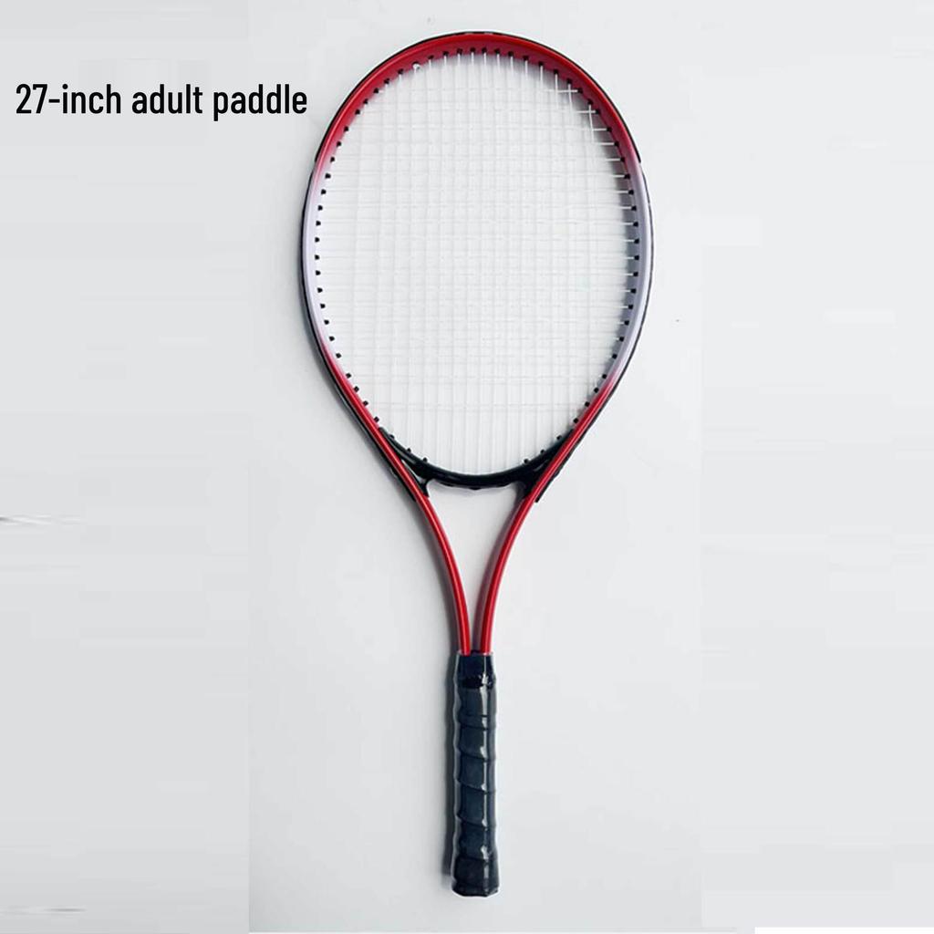 Aluminium/Eisenlegierung Tennis Trainingsschläger für Erwachsene & Kinder - Hohe Rückprallfläche & Einzelspiel.
