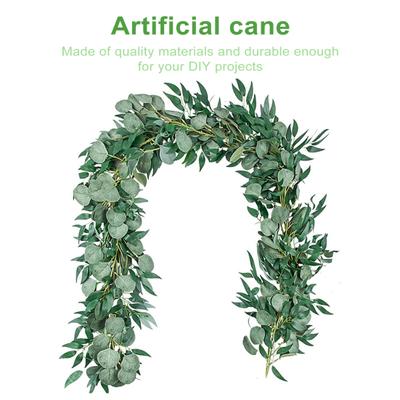 Artificial Vine Realistic Simulation Greenery Garland Fake Vines for Wedding Home Photography Props Decoration