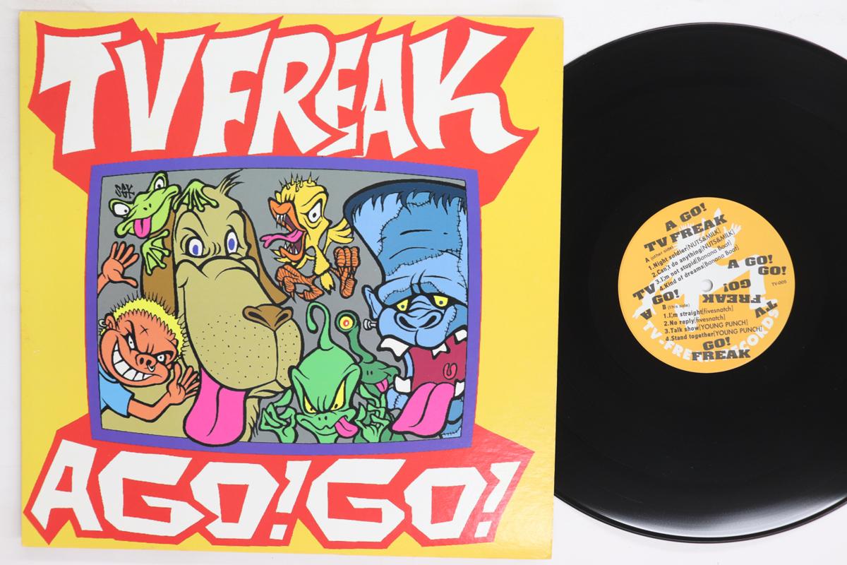 

LP Record VARIOUS Tv Freak A Go Go TV005 TVFREAK Record 1997 Japan Japanese PopRock Used