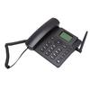 Kabelloses GSM-Tischtelefon Quadband Dual-SIM-Karte 2G Festnetz-Schnurlostelefon mit Antenne Radio Wecker für Anrufe zu Hause