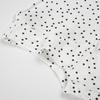 European & American Style Polka Dot Pleated Tie-Up Tank Top with Round Neck, Versatile and Slim Fit