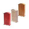 1:12 Scale Dollhouses Miniature Furniture Wood Wardrobe Dollhouses Decorations Accessories for Dollhouses Decorations