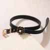 Solid Color Simple Fashion High Sense Collar Neck