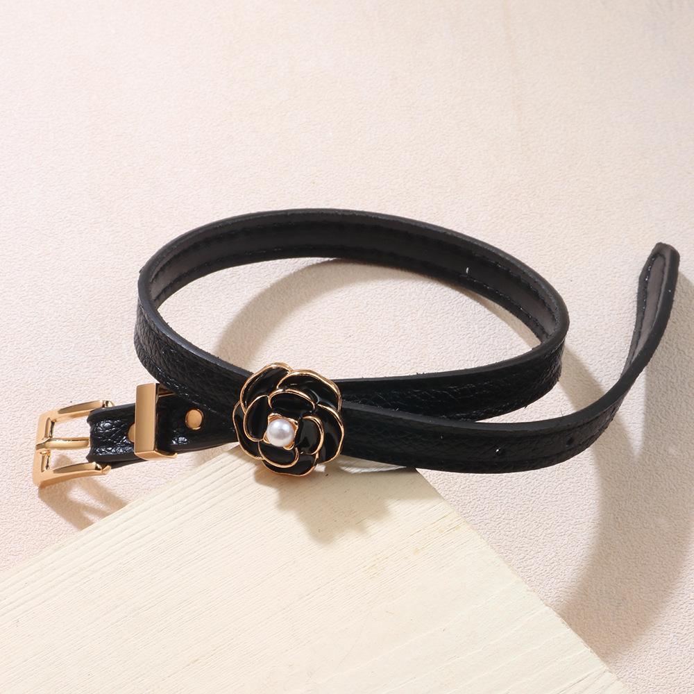 Solid Color Simple Fashion High Sense Collar Neck