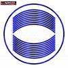 Motorcycle Wheel Stickers Reflective Rim Decal 17 Inch Stripe Tape Sticker Accessories For Motorcycle YZF-R25 YZF R25