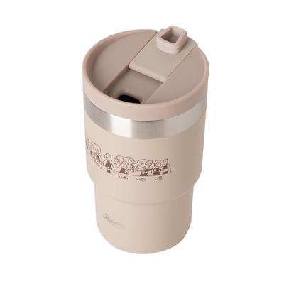 Rivers COFFEE BOY Wall Mug Shade 300ml LAST AFTER COFFEE (Insulates ColdHot) with Lid, Vacuum Insulated Tumbler, Leak-Resistant, Stainless Steel,