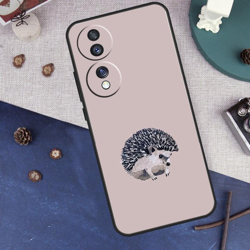 

Cute Hedgehog For Huawei P30 Pro P20 P40 P50 P Smart Nova 5T Honor Magic 5 Lite X8 X9a 50 70 Phone Case Honor Magic5 Lite