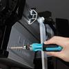 DURATECH Interchangeable Screwdriver Set with Ball and Ratchet Bits for Furniture and Automotive Repair 12-in-1 Quick-Release Grip, Phillips,