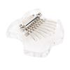 Thumb Piano Crystal Mini Portable Fruit Mbira Music Instrument for Beginners 8 Keys