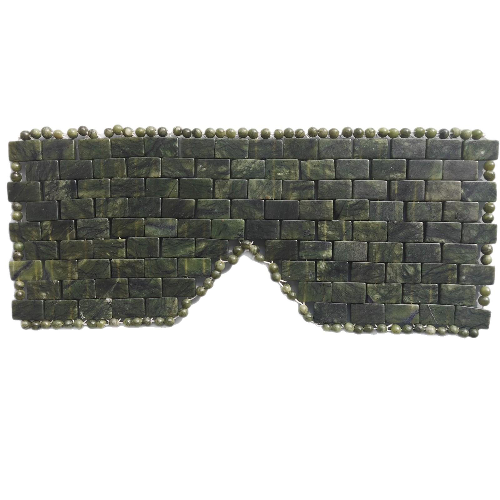 Enhanced Jade Phoenix Eye Mask - Natural Jade Green Eye & Face Ice Pack