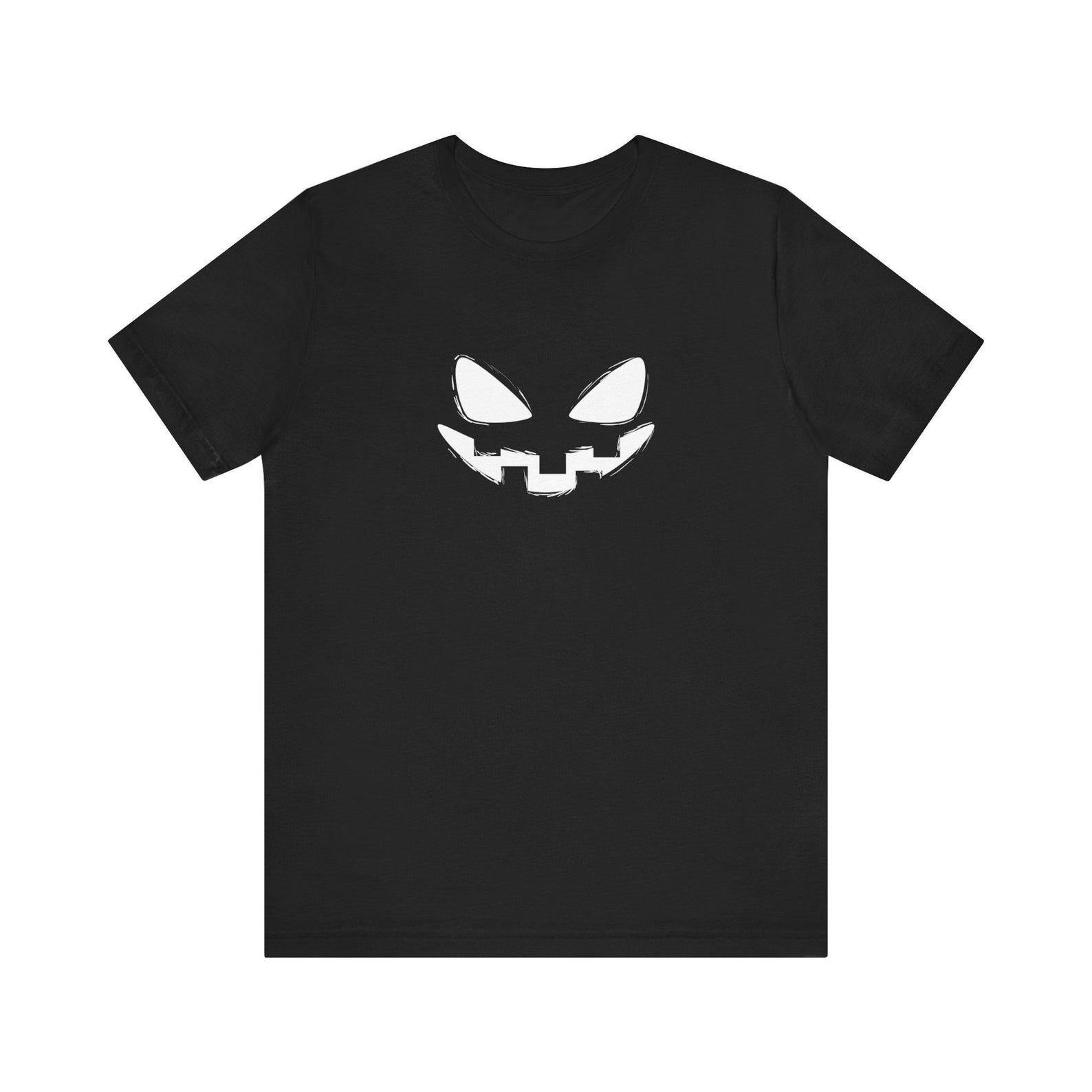 Pumpkin Face - Halloween Shirt - Unisex Jersey Short Sleeve Tee 2XL