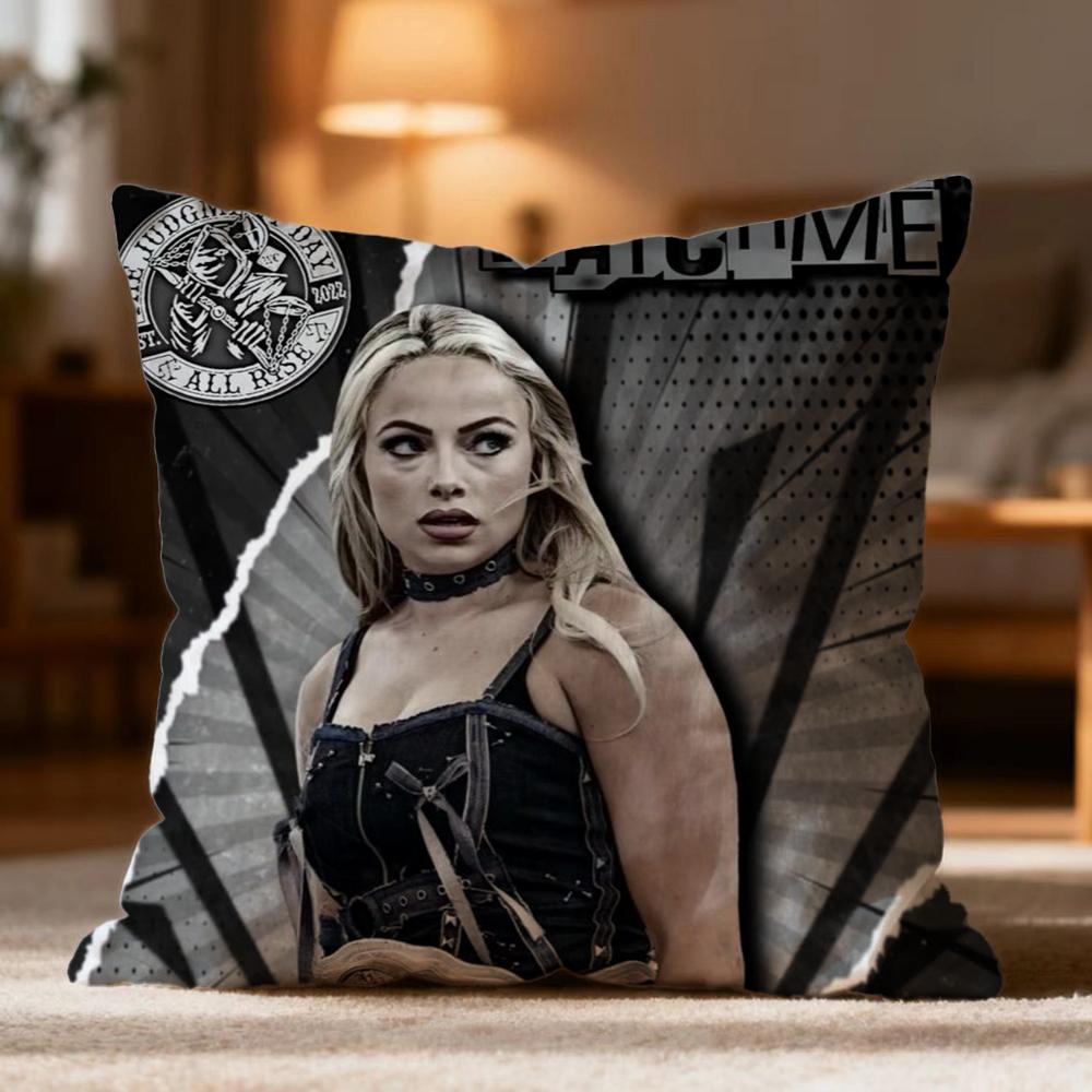 Hot L-LLiv Morgan Cushion Cover Soft Washable Pillow Case Multi-Scene for Couch Bed Travel Office Use