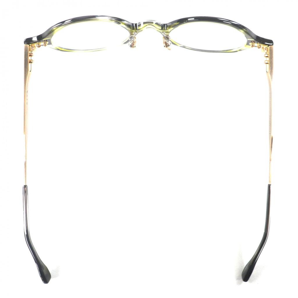 Pristine DITA Glasses ALATARA Aratara Marble Round Clear green mens DTX469 Used