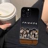 Coffee Friends TV Show Cover Phone Case For Iphone Apple 17 AIR 16E 16 15 14 13 12 11 Pro XR Max 8 7 Plus TPU Case Funda Shell