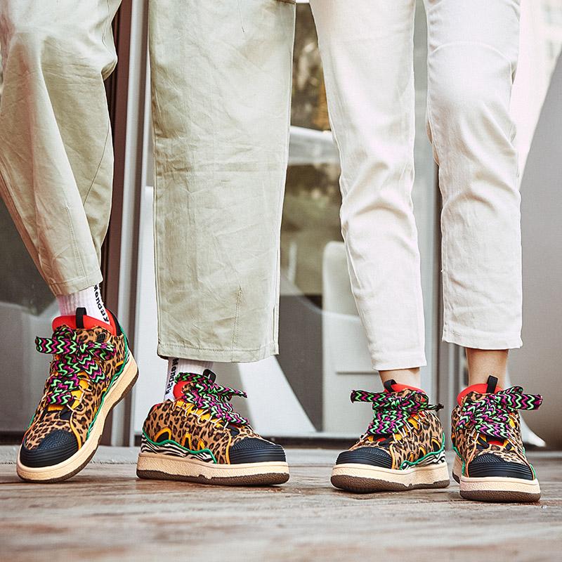 Мужские/женские повседневные кроссовки из микрофибры большого размера для улицы 45 — фото 11