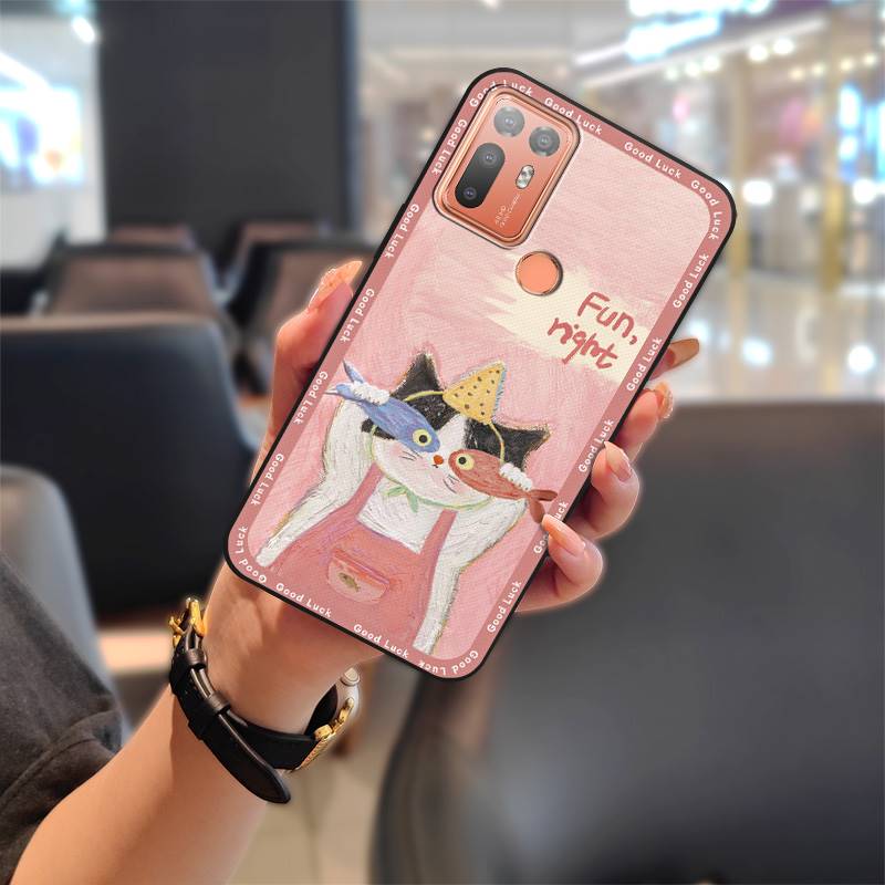 Full Wrap Anti-dust Phone Case For HTC Desire 20 Plus/D20+ Durable Anti-knock TPU Phone Pouch Soft Case Waterproof Cute
