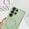 Translucent Lens Protect Shockproof Case For Samsung S25 S24 S23 FE S22 Ultra Plus A56 A36 A26 A16 06 For Magsafe Magnetic Cover