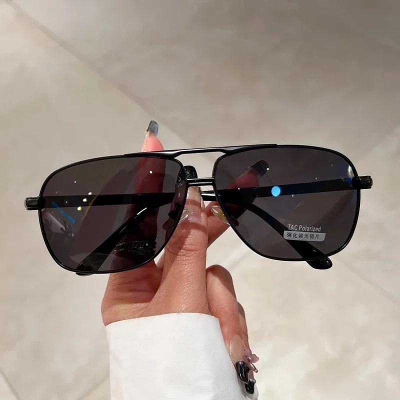 

Винтажные солнцезащитные очки оверсайз мужские женские модные поляризованные фотохромные очки для вождения