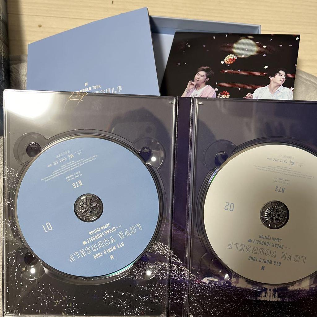 [USED] BTS World Tour Love Yourself Speak Yourself Blu-ray Japanese Edition