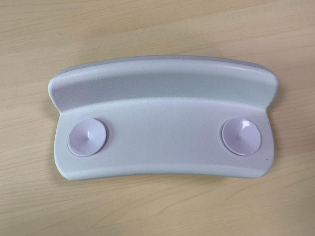 Waterproof Suction Cup Bath Pillow Headrest for Bathtub & Shower