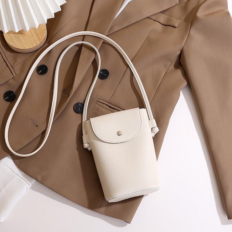 Mi Ling Genuine Leather Small Crossbody Phone Bag