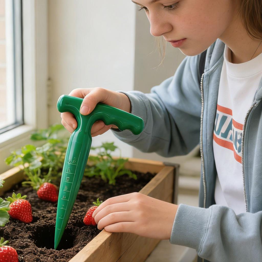 Ergonomic Garden Dibber Tool – Perfect For Seed Planting & Seedling Transplanting