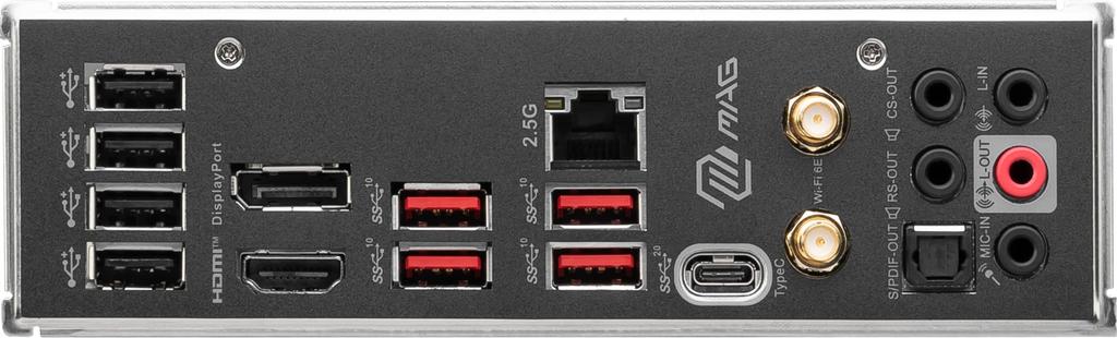 MSI MAG B760 TOMAHAWK WIFI DDR5 Generation Intel B760 Chipset ATX Motherboard MB5989 14th/13th/12th (LGA1700)