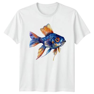 Goldfish TShirt Aquatic Marine Life Gift For Him And Her