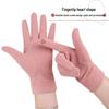 Korean Style Fleece Touchscreen Gloves: Thin, Windproof, Warm for Cycling and Driving In Autumn/Winter (Women's)