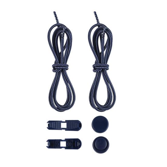 1 Set No Tie Shoelaces Elastic Heavy Duty Lock Adjustable Multi-colored Kids Adults