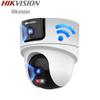 Câmera de Segurança PTZ WiFi de Lente Dupla 8MP Hikvision Plugue CN (adaptador incluso)
