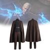 Costume Élégant de Star Wars Comte Dooku Noir Pour Cosplay Unisexe Et Performance