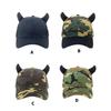 Decorative Horn Breathable Baseball Hat Women Adult Sports Hat Outdoor Activity